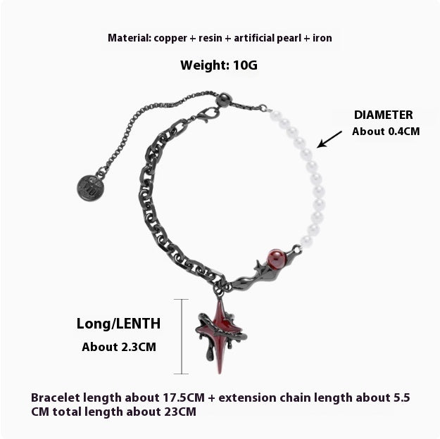 Unique Dark Style Light Luxury Niche Exquisite Personality High-end Bracelet