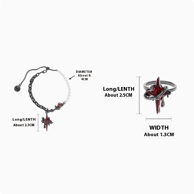Unique Dark Style Light Luxury Niche Exquisite Personality High-end Bracelet